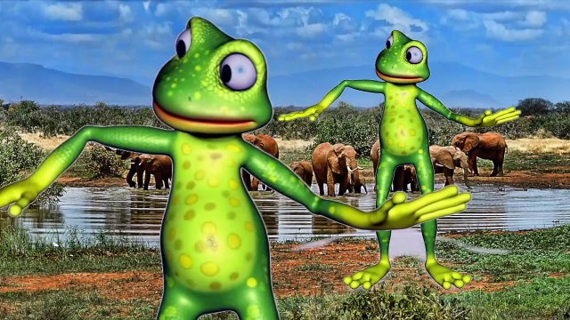 Dancing Frogs Entertain Elephants