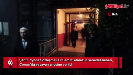 Kırıkkale'ye şehit ateşi düştü: Şehadet haberi Çorum'daki ailesine verildi