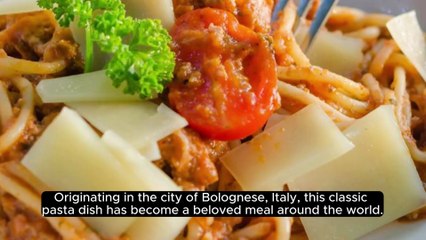 Spaghetti Bolognese (Italy)
