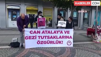 TİP Edirne Örgütü, Can Atalay'ın Tahliyesi İçin Eylem Yaptı