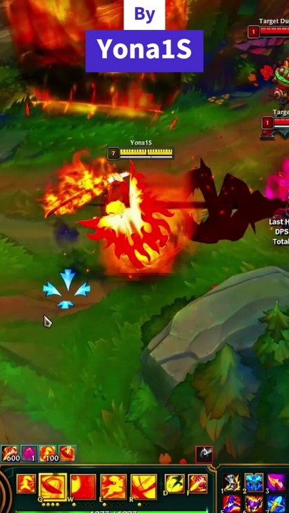 Yona1S - Demon Slayer Rengoku - Yasuo in League Of Legends! #yona1s #rengoku #demonslayer