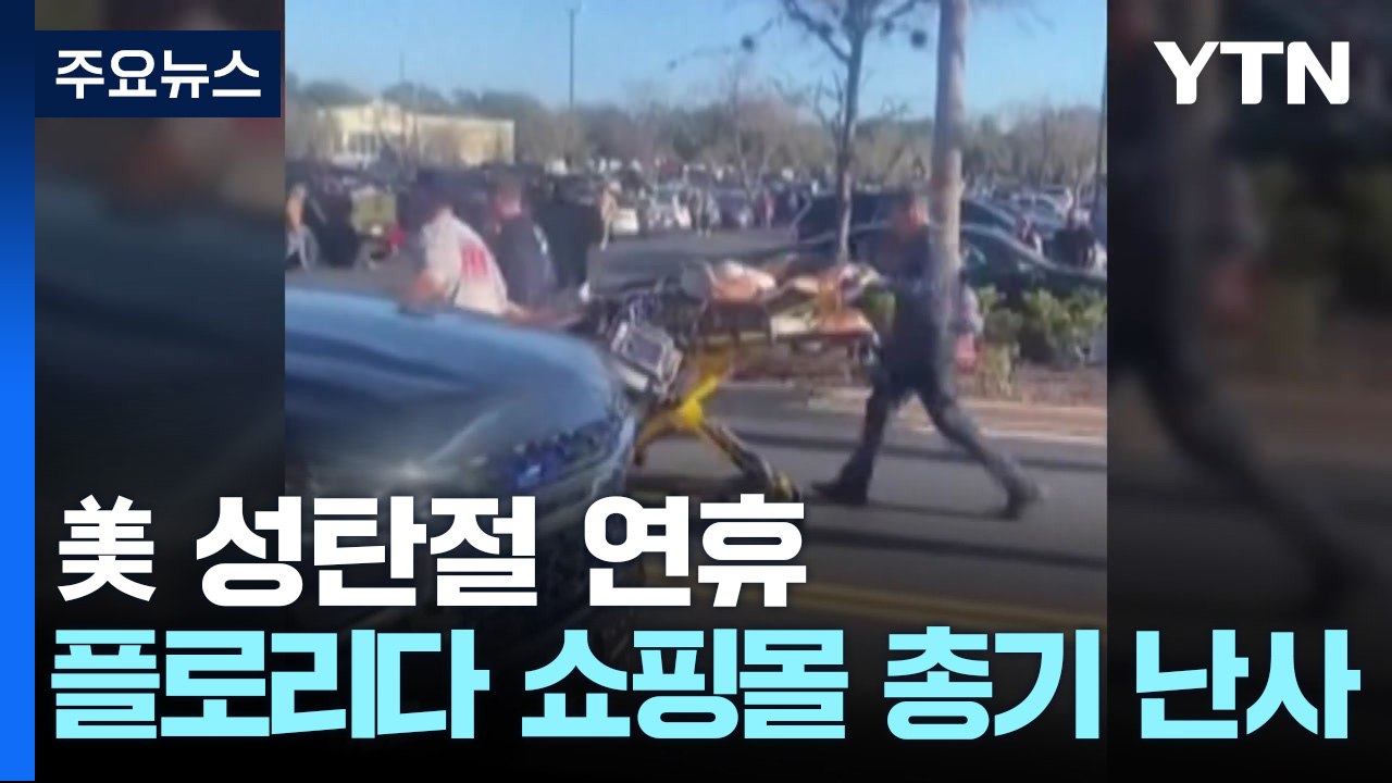 성탄 연휴 美 플로리다 쇼핑몰서 총기 난사..."부상자 다수 발생" / YTN