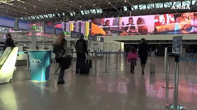 A Fiumicino lounge Ita Airways per bambini non accompagnati
