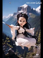The Return of the Condor Heroes 神鵰俠侶 小龍女 The little dragon girl Xiaolongnü AI 過兒 一起來修練玉女心經吧