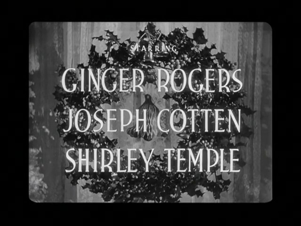 1944 Ginger Rogers Christmas Drama Romance | Full Movie | Joseph Cotten, Shirley Temple
