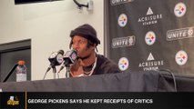 Steelers WR George Pickens Kept Receipts of Haters