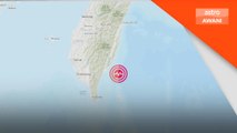 Gempa bumi landa timur Taiwan
