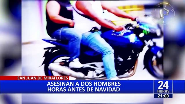 San Juan de Miraflores: sicarios asesinan a dos padres de familia en vísperas de Navidad