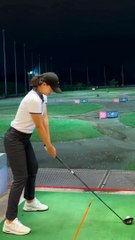 KLPGA pro Kim Tae-kyung’s wood shot  KLPGA 김태경프로의 우드샷! tkkim924  ¡Disparo de madera del profesional de KLPGA Kim Tae-kyung!