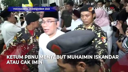 Canda Gus Yahya ke Muhaimin di Haul Kiai Munawwir