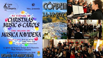 MusArmonia y el Coro de Cómpeta.16-12-2023.(4k).