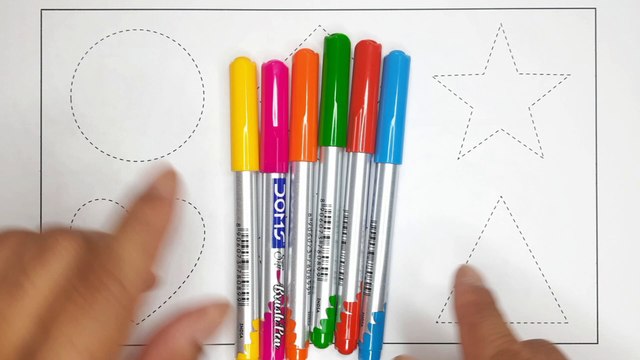 Shapes drawing for kids, Learn 2d shapes, colors for toddlers, Preschool Learning, Educational video