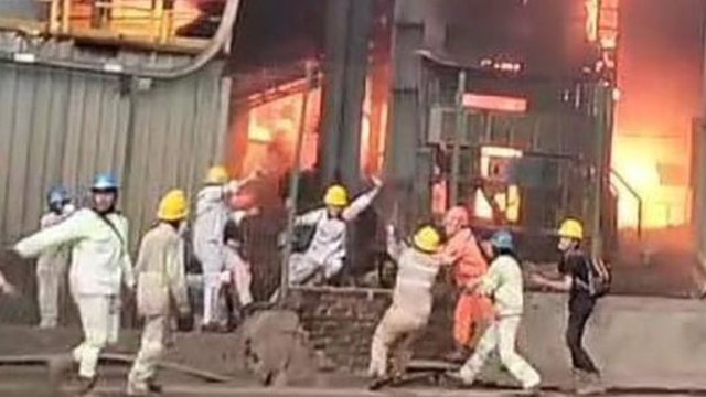 İzabe fırınında patlama: Onlarca ölü ve yaralı var