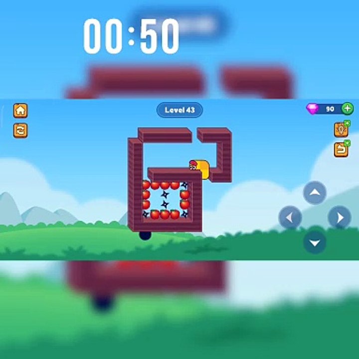 Hungry Worm Game Play