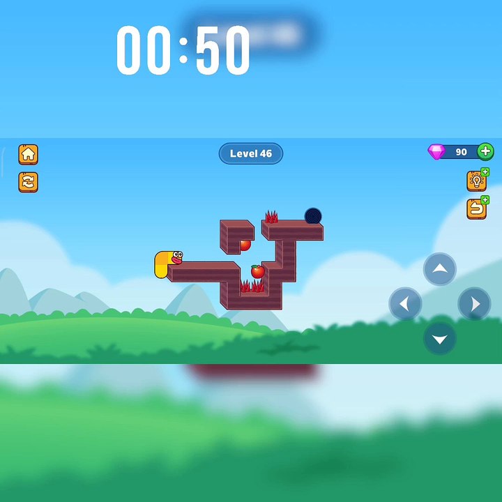 Hungry Worm Game Play
