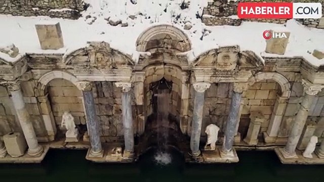 Karlar İçindeki Sagalassos Antik Kenti