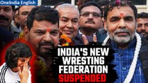 Sports Ministry suspends Sanjay Singh-led new Wrestling Federation body over 'hasty' announcements