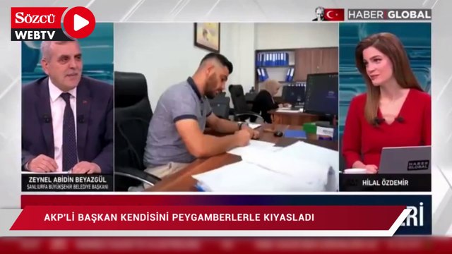 AKP’li başkan kendisini peygamberlerle kıyasladı, sosyal medyadan tepki yağdı
