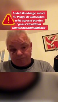 La photo choc du maire du Péage-de-Roussillon, André Mondange, agressé à la sortie à la sortie d'un restaurant avec sa fille métisse : Ils ont dit qu’elle n’était pas légitime d’être en France