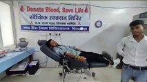 Saved life by donating blood