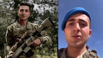 Şehit Kemal Aslan’ın komutanına yolladığı video duygulandırdı