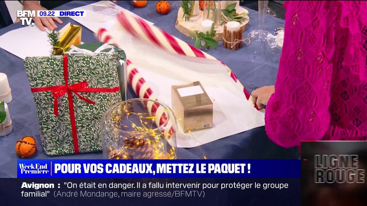 Comment faire un joli paquet cadeau pour Noël?