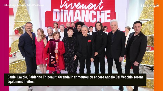 PHOTOS Vivement dimanche : Damien Sargue et Cécilia Cara réunis en plateau, Roméo et Juliette toujours aussi complice