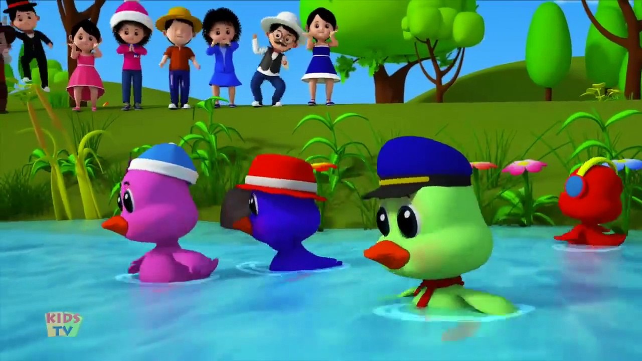Five Little Ducks _ Bob The Train _ Nursery Rhymes For Children by Kids Tv