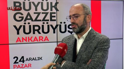 Ankara'da Büyük Gazze Yürüyüşü Yapılacak! Yürüyüşün Düzenleyicilerinden Serkan Güçlü Açıklama Yaptı