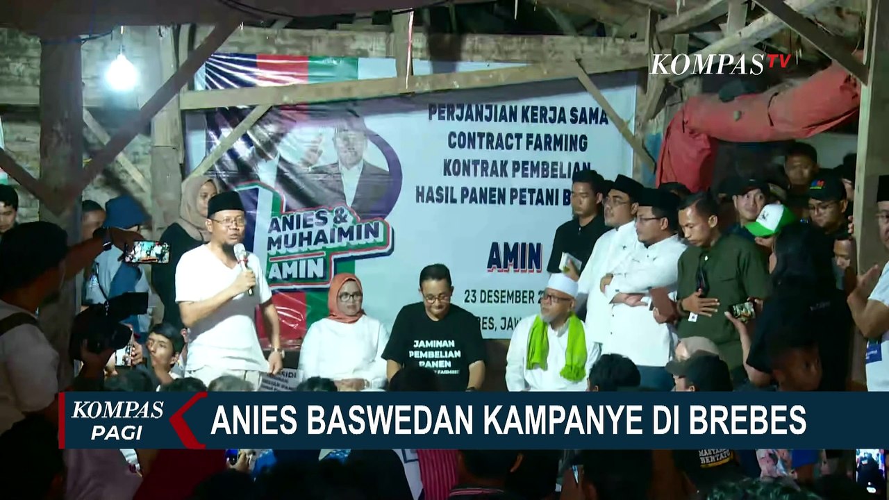 Capres Anies Baswedan Tanda Tangan Kontrak dengan Petani Bawang di Brebes! Apa Janjinya?