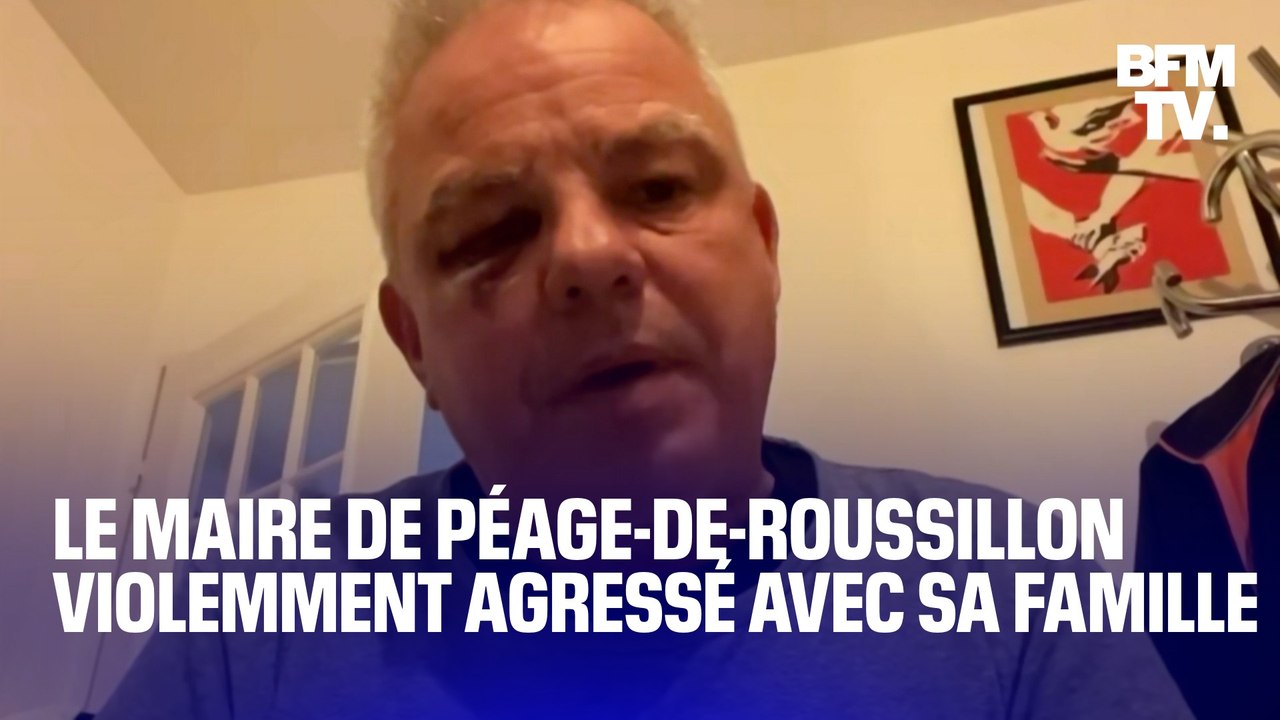 “Ils m’ont tapé en sachant que j"t’étais maire”: le témoignage du maire du Péage-de-Roussillon, agressé avec sa famille