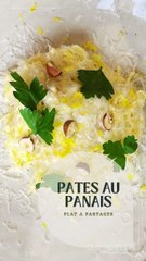 Pâtes au panais ( parfait pour digérer des fêtes)