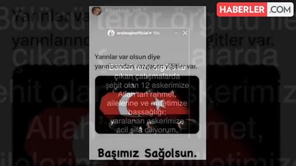 Ünlü isimlerden, yürekleri yangın yerine çeviren 12 şehidimiz için paylaşım: Canlarımız gitti