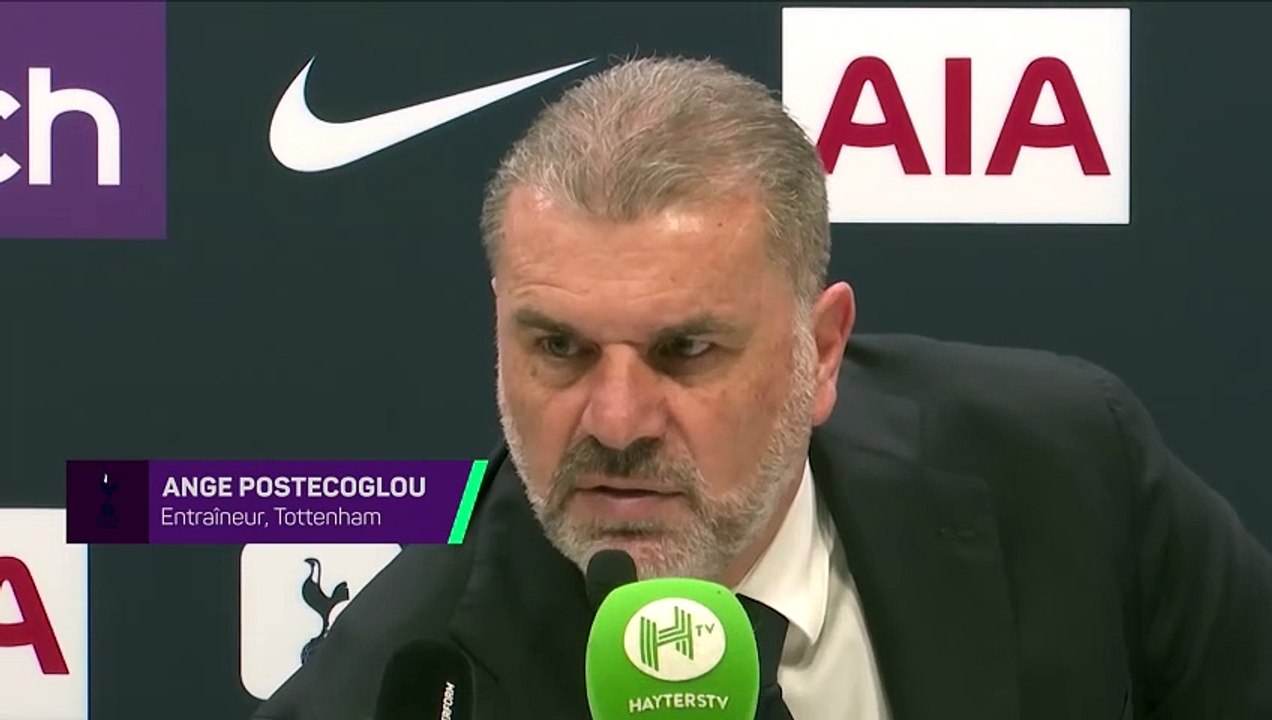 Postecoglou : "Je n'aime pas la VAR et je ne l'ai pas aimée aujourd'hui non plus"