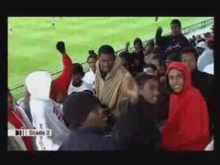 Jeunes footballeurs guadeloupéens et Gallas