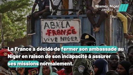 Décision rare : Les raisons derrière la fermeture de l'ambassade de France au Niger