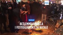 Natale, a Betlemme cancellate tutte le attività: presepe tra le macerie