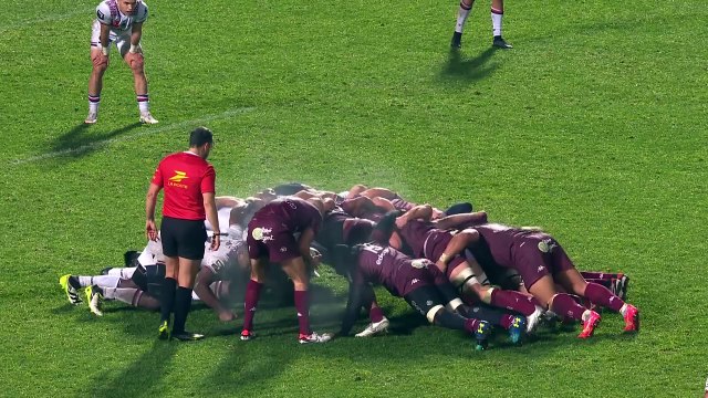 TOP 14 - Essai de Yoram MOEFANA (UBB) - Union Bordeaux-Bègles - LOU Rugby