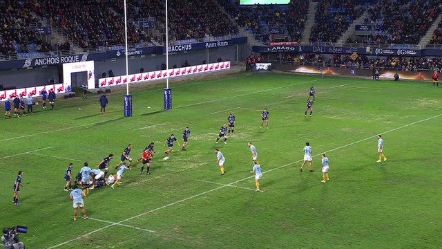 TOP 14 - Essai de Jake McINTYRE (USAP) - USA Perpignan - Aviron Bayonnais