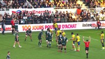 TOP 14 - Essai de Joe SIMMONDS (SP) - Section Paloise - ASM Clermont