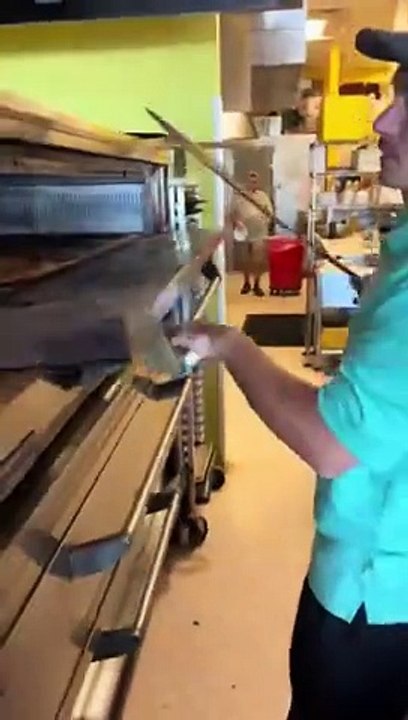 Make sure they don't cut your pizza