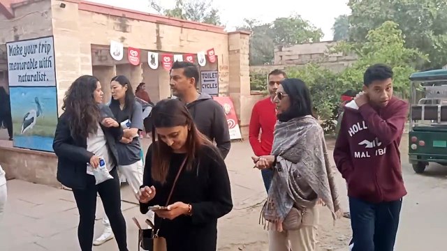भरतपुर में सैलानियों का इस कदर उमड़ रहा सैलाब