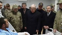 Milli Savunma Bakanı Güler. çatışmada yaralanan askerleri ziyaret etti