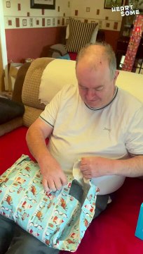 Dad's Heartwarming Christmas Surprise Reaction! | #heartsome