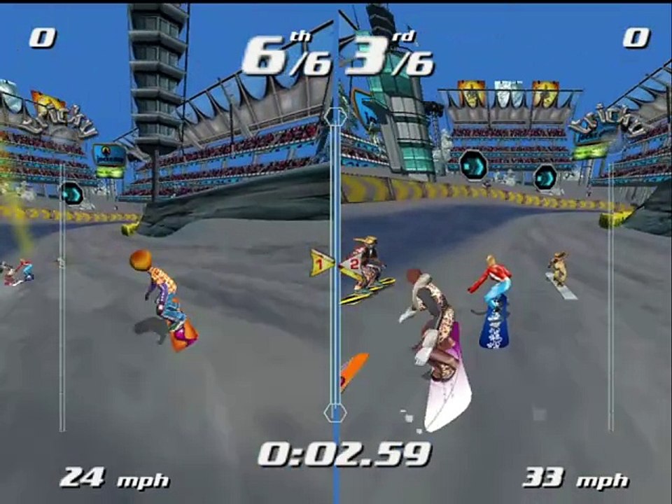 SSX Tricky online multiplayer - ps2