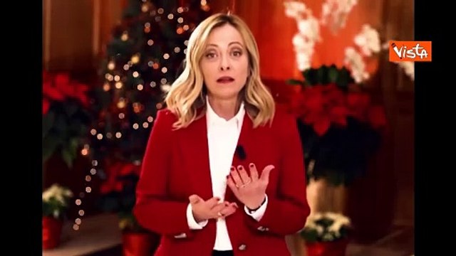 Gli auguri di Giorgia Meloni sui social: Sia Natale di serenit? e orgoglio