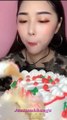 Desserts mukbang/ASMR || Cream cake || 2x speed