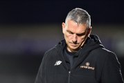 John Askey's reaction to Hartlepool United's 4-4 draw with Wealdstone