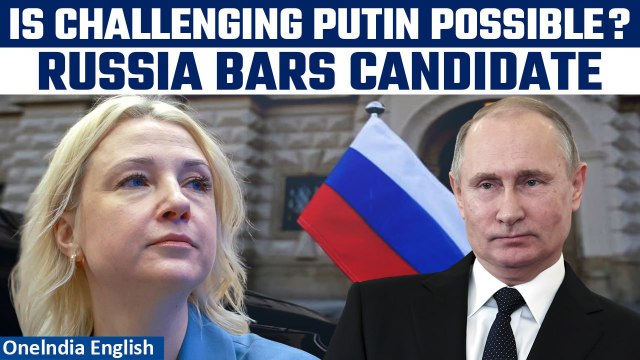 Yekaterina Duntsova barred by Russian Electoral Commission from running against Putin | Oneindia
