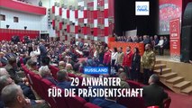 28 mögliche Gegenkandidaten für Putin bei Präsidentschaftswahl 2024